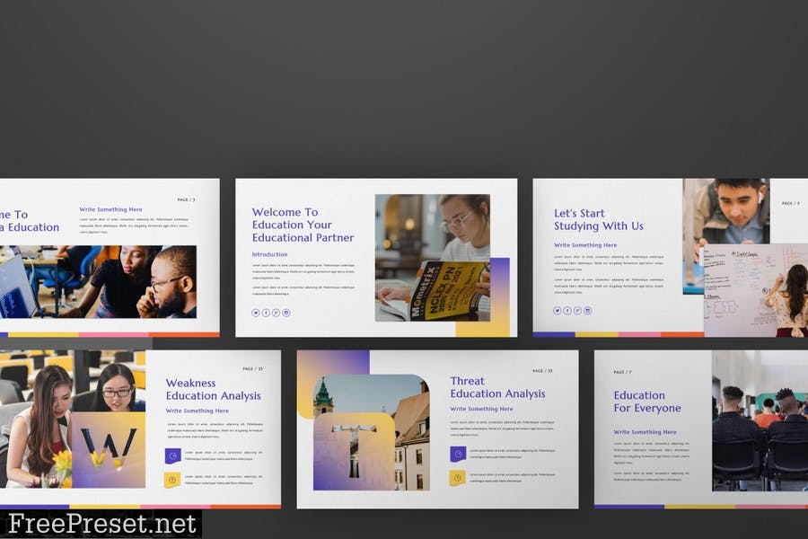 Education Presentation Template 6XVGXJK