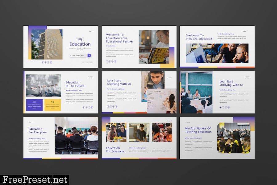 Education Presentation Template 6XVGXJK