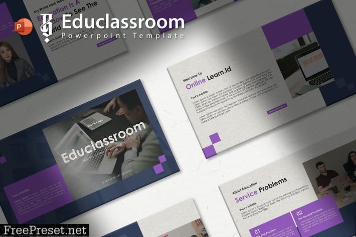 Educlassroom - Powerpoint Template K6JWBX9