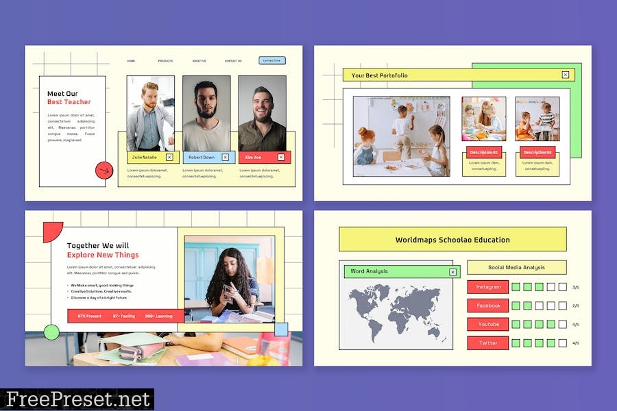 Eduthink - Education Powerpoint Template 8SWPZF5