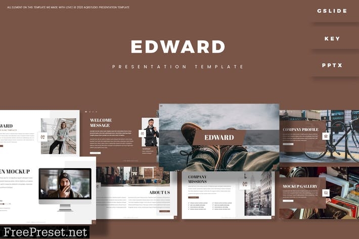 Edward - Presentation Template Z6WXS2S