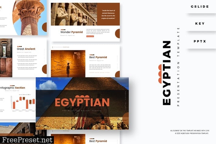 Egyptian - Presentation Template 9UB82BG