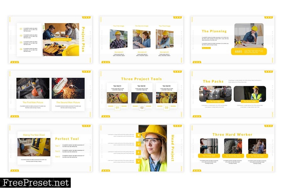 El-Project Presentation Template P7WX9GA