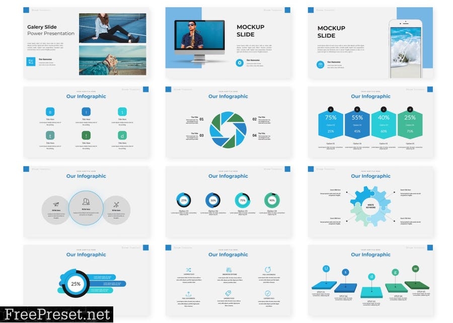 Elrum - Presentation Template P6J77TW