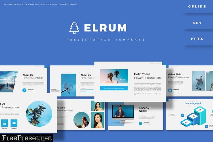 Elrum - Presentation Template P6J77TW