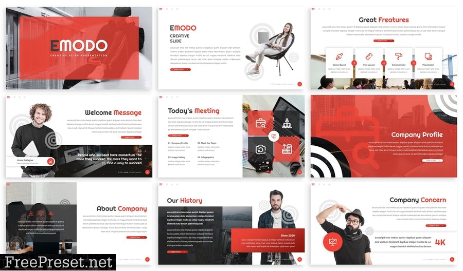 Emodo - Agency Prensentation Template GXH8KVN