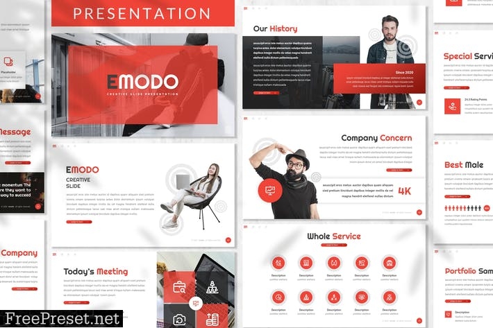 Emodo - Agency Prensentation Template GXH8KVN