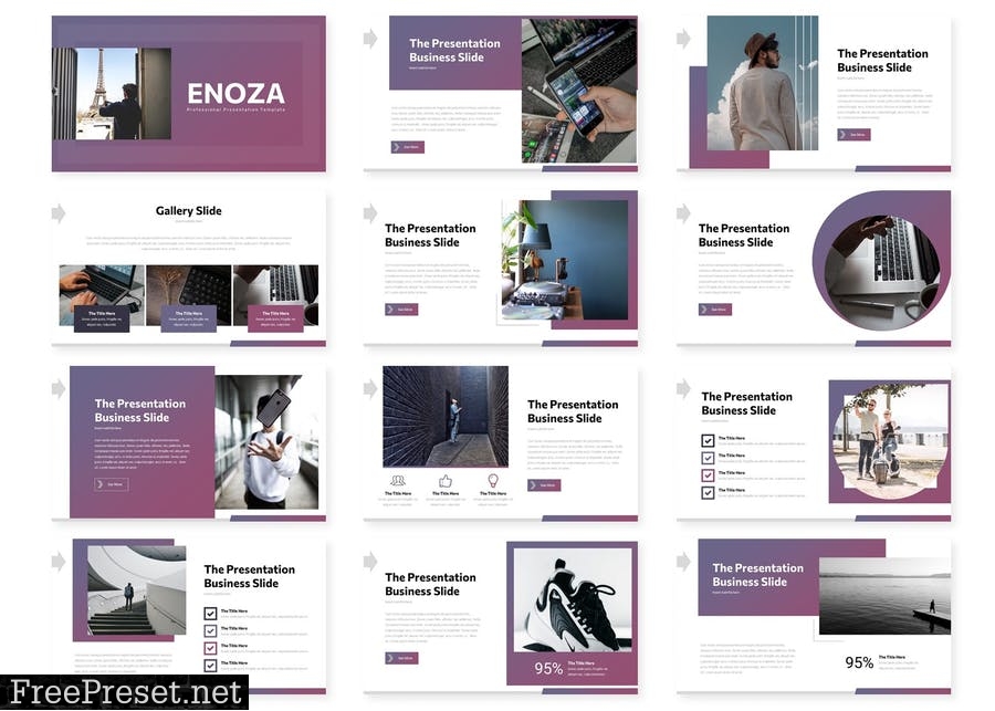 Enoza - Presentation Template P632X4G