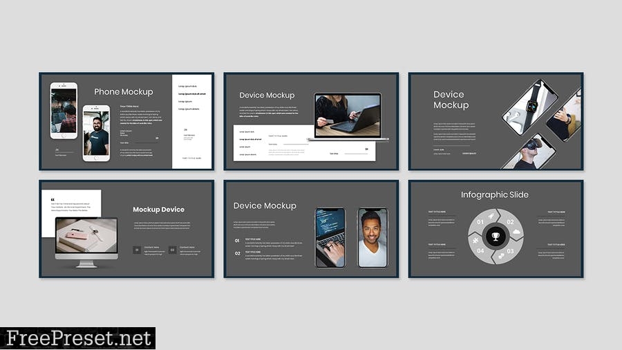 Entech - Business Presentation PowerPoint Template BLXMP37