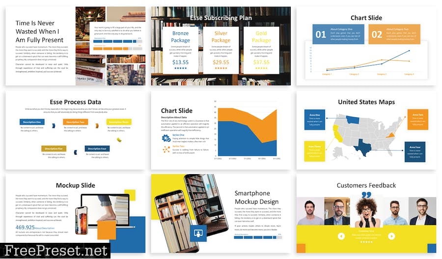 Esse - Business Template Prensentation 6T29PD4