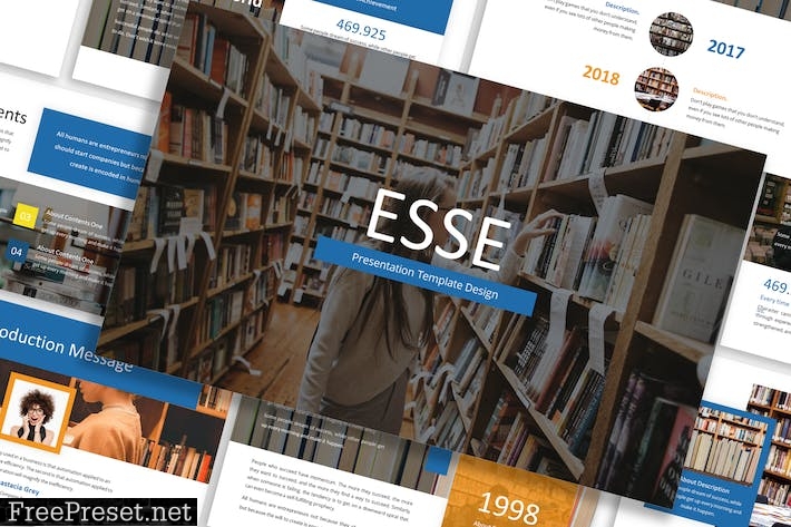 Esse - Business Template Prensentation 6T29PD4