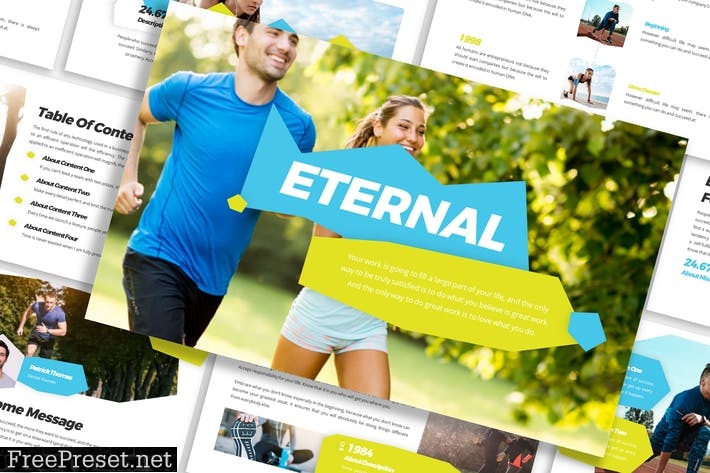 Eternal - Business Template Prensentation W94MQMQ