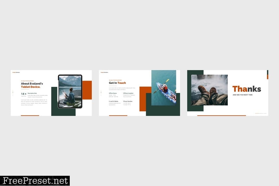 Evaland - Adventure Store PowerPoint Template XNFU2Z6