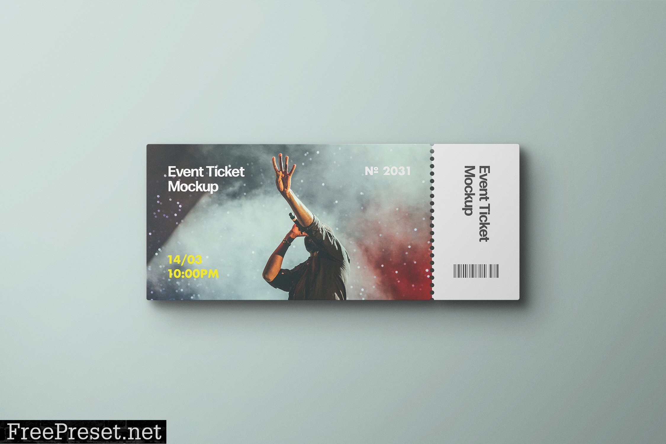 Event Tickets Mockup Set 6808562