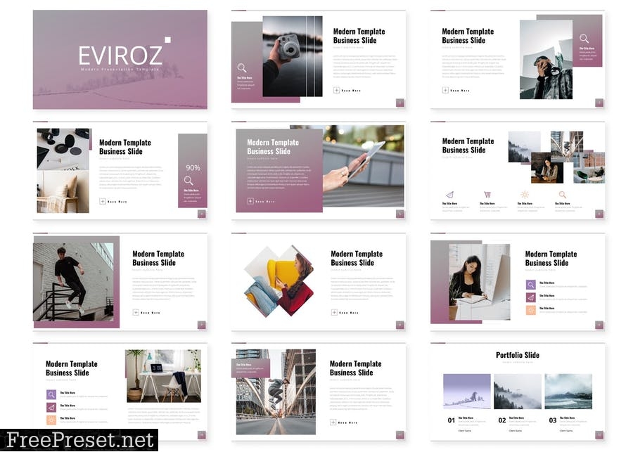 Eviroz - Presentation Template 6LDPJ7A