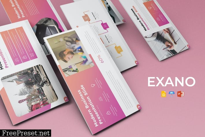 Exano - Presentation Template 7VNT4YL