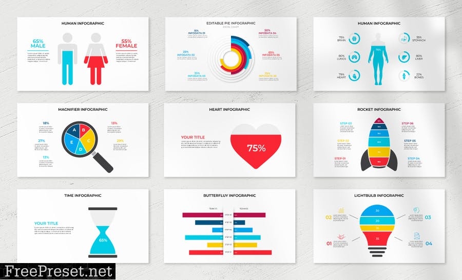 Excel Charts Animated PowerPoint Presentation 5R6KC6C