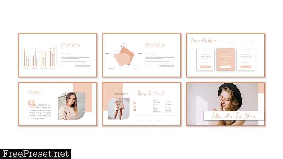 Exotion - Fashion Presentation PowerPoint Template 2DQBB3R