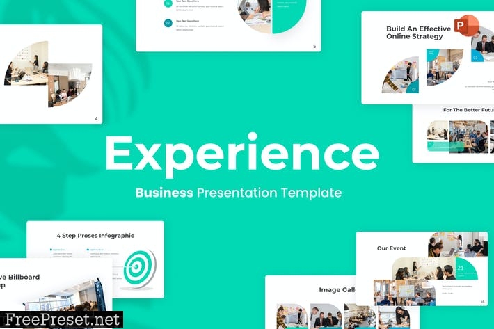 Experience Business PowerPoint Template CZ2WRCW