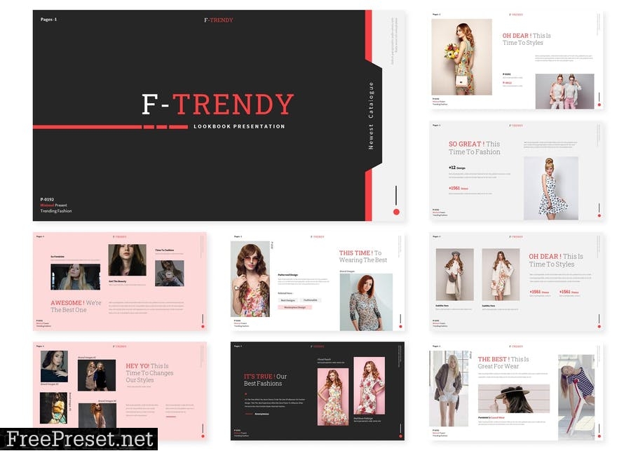 F-Trendy | Presentation Template