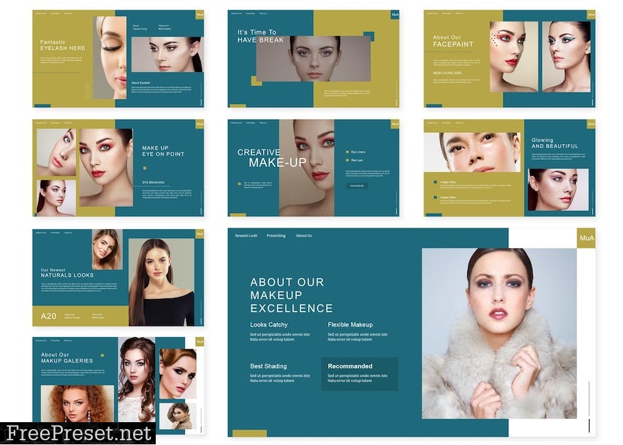 Faceover | Presentation Template A99XXTW