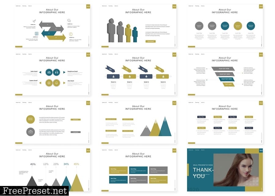 Faceover | Presentation Template A99XXTW