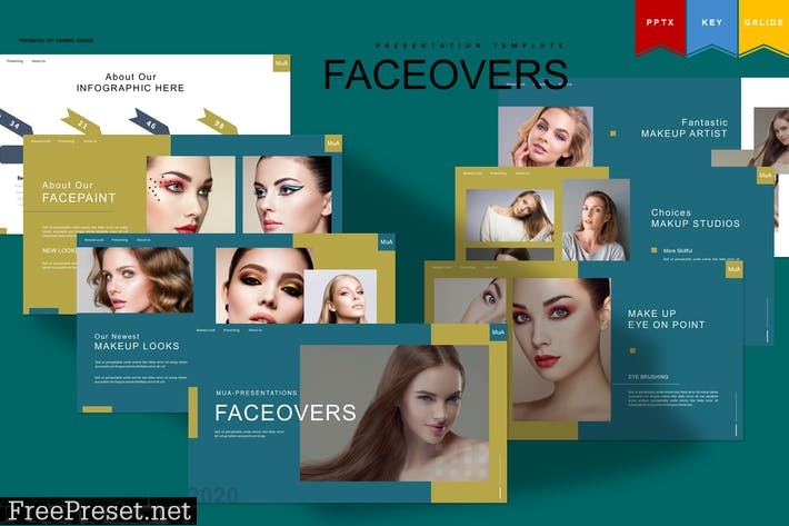 Faceover | Presentation Template A99XXTW