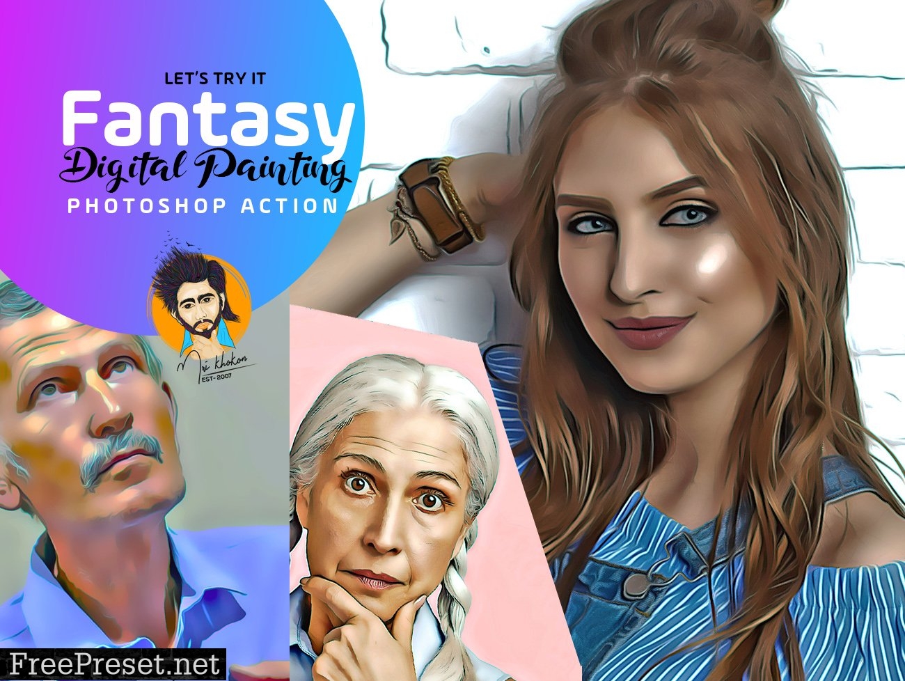Fantasy Digital Painting PS Action 5669083