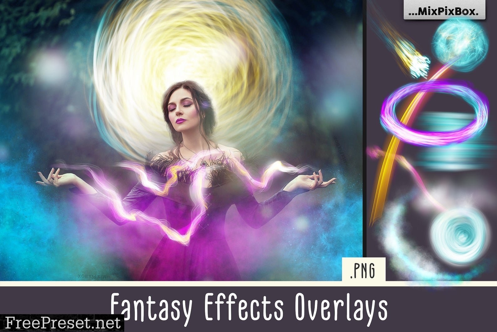 Fantasy Effects Overlays 5214308