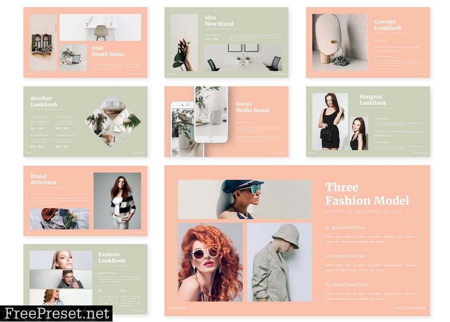 Fashion Generation | Presentation Template 3AGNBHH