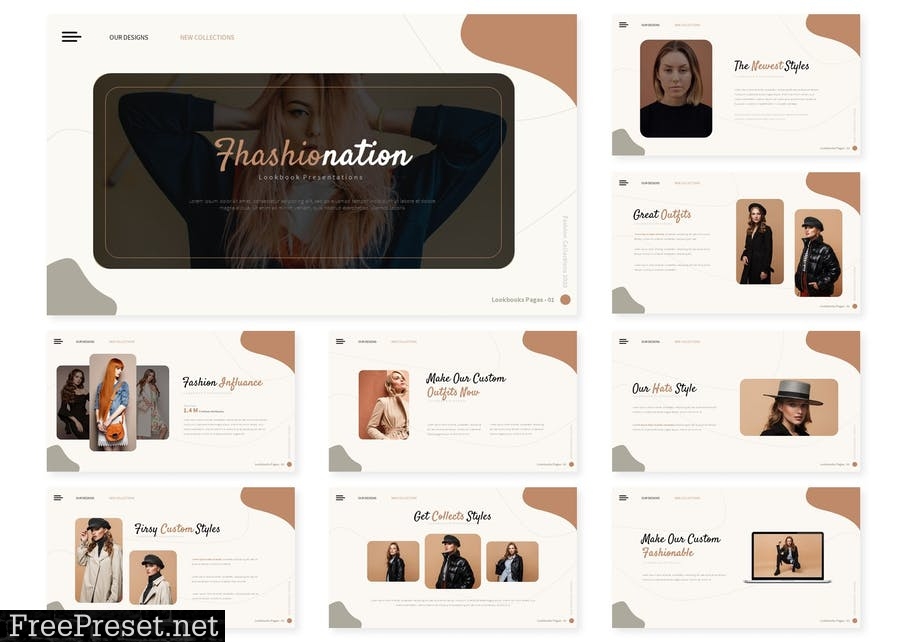 Fashionations | Presentation Template XVJBGWY