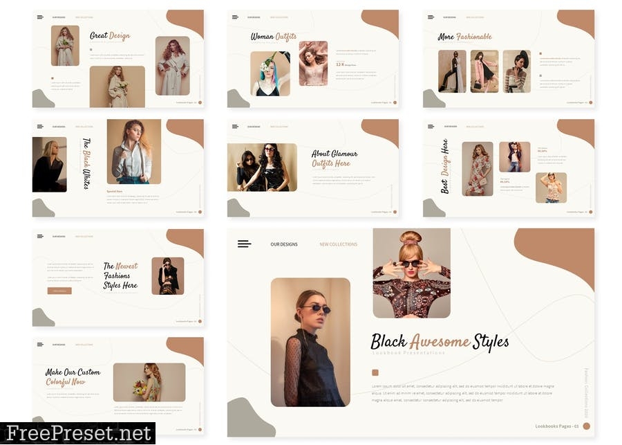 Fashionations | Presentation Template XVJBGWY