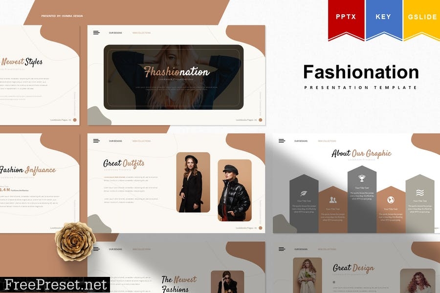 Fashionations | Presentation Template XVJBGWY