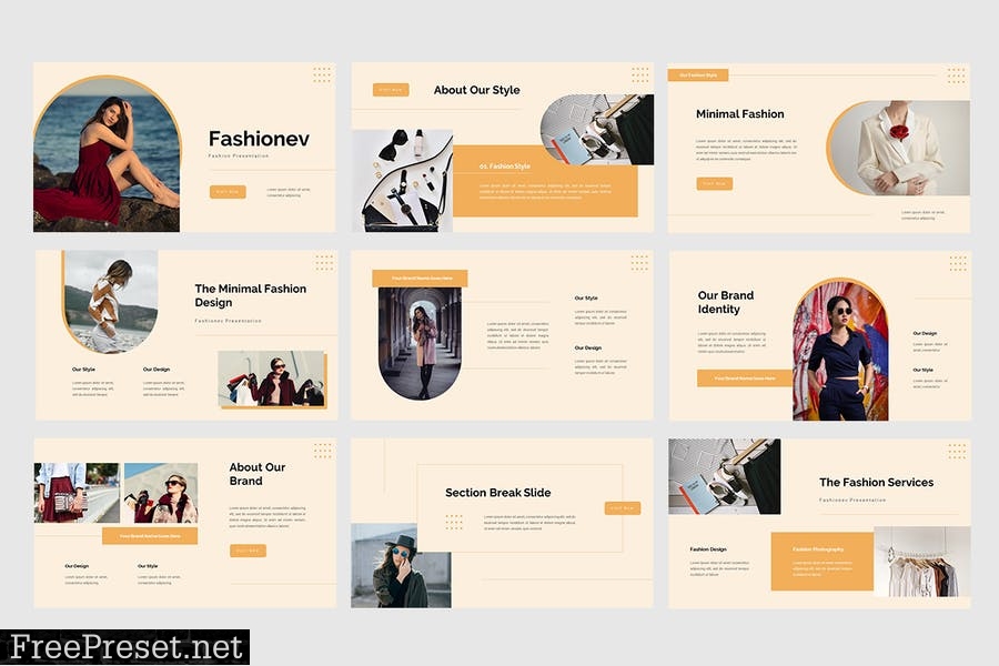 Fashionev - Fashion Presentation Template ES8SDNC