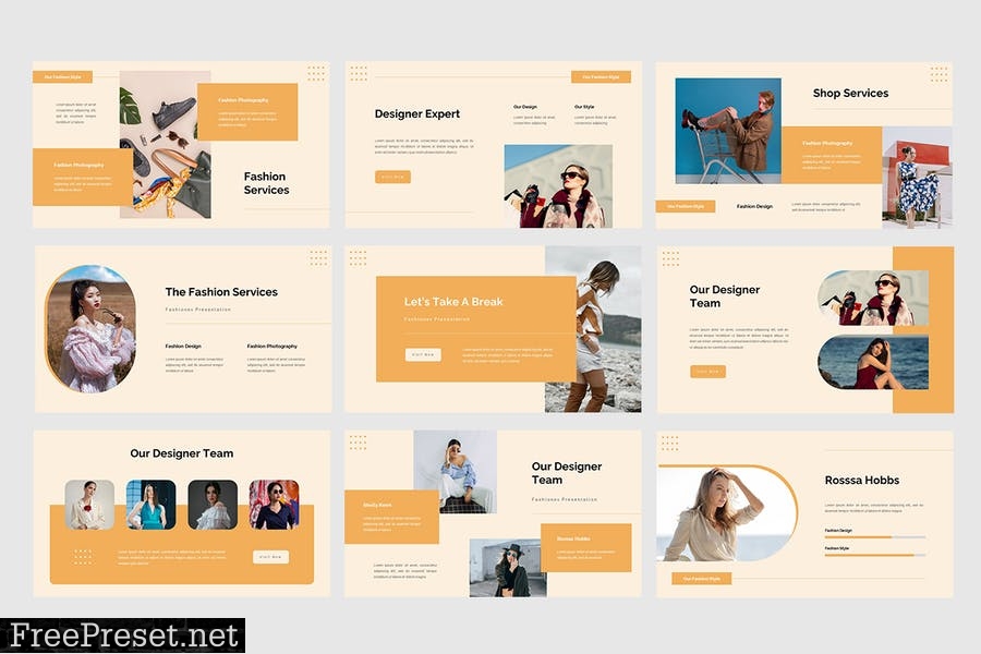 Fashionev - Fashion Presentation Template ES8SDNC