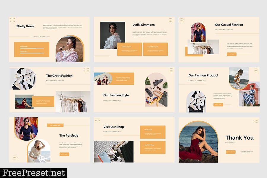 Fashionev - Fashion Presentation Template ES8SDNC