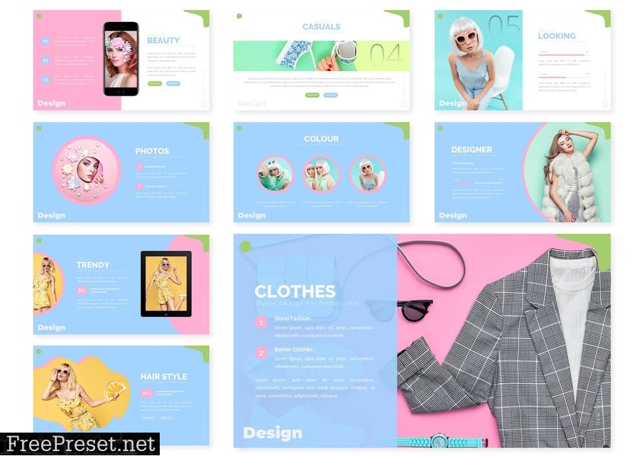 Fashionist | Presentation Template 7QRMB95