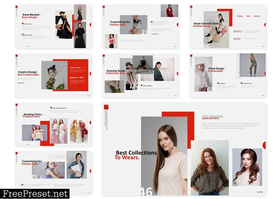 Fashithrift | Powerpoint, Keynote, Google Slides E4WJZXK