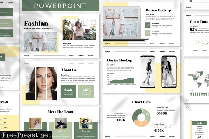 Fashlan - Business Powerpoint Template 6GTFJD6