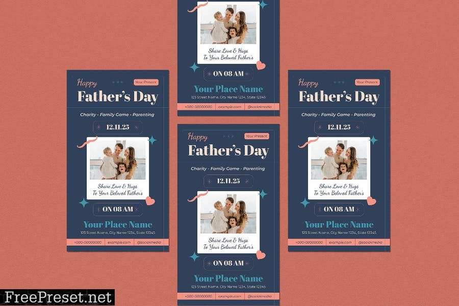 Father's Day Social Media Package 2TAZKGP