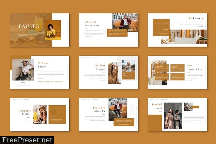 Fausto - Powerpoint Template L4PFBLB