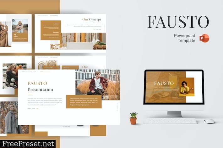 Fausto - Powerpoint Template L4PFBLB