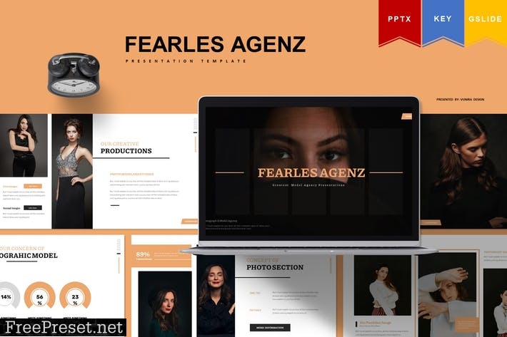 Fearles Agenz | Powerpoint, Keynote, Google Slides R5WX7ZA