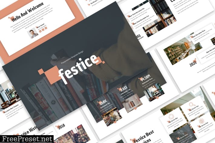 Festice - Business Template Prensentation 9F923CE