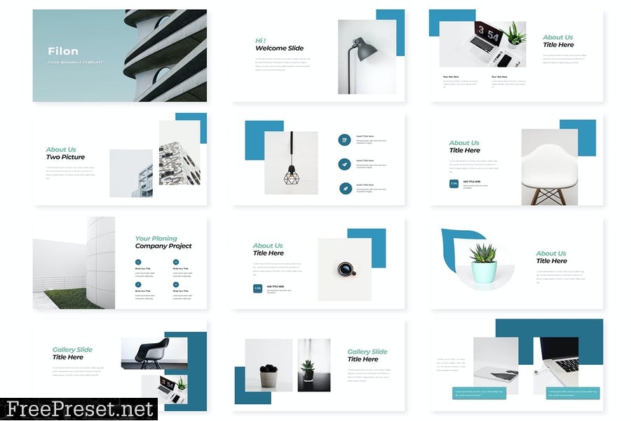 Filon - Presentation Template 8BDUYYD