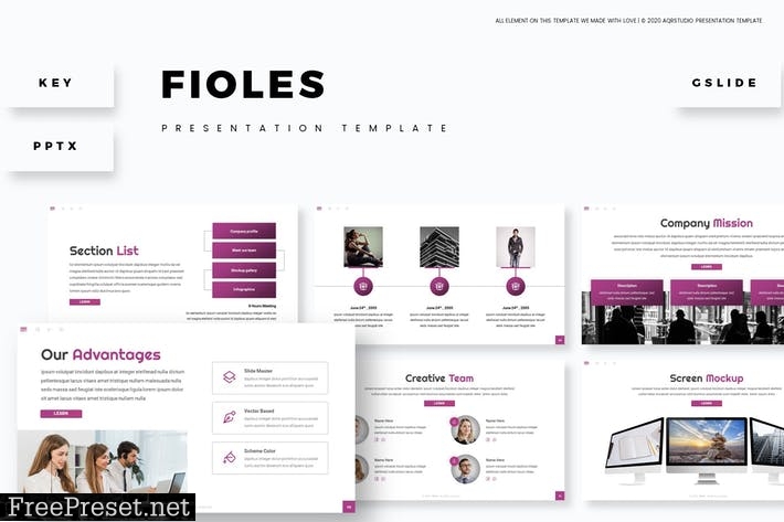 Fioles - Presentation Template 94PHSZ5