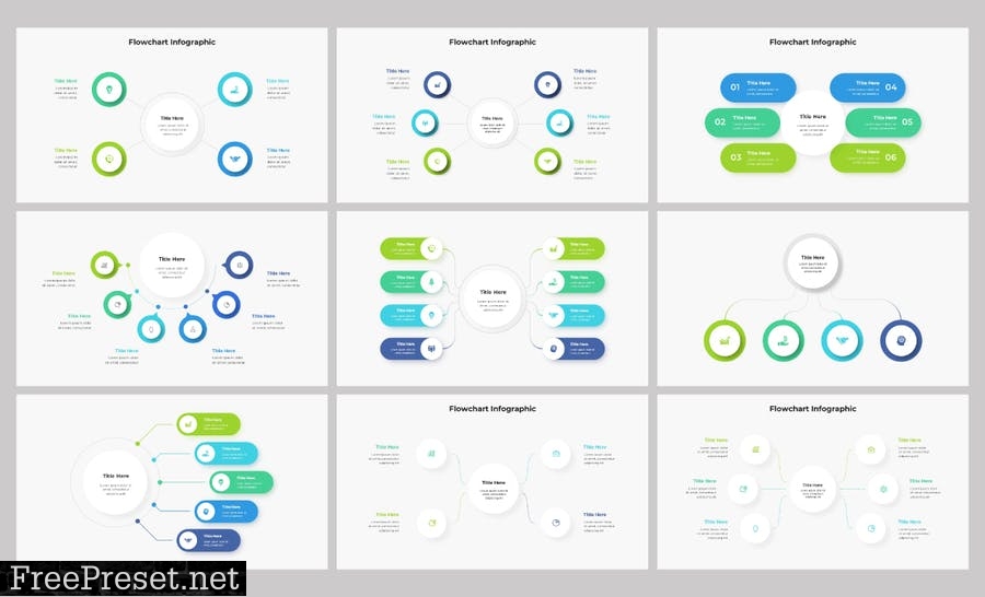 Flowcharts Animated Infographics EW92FG9