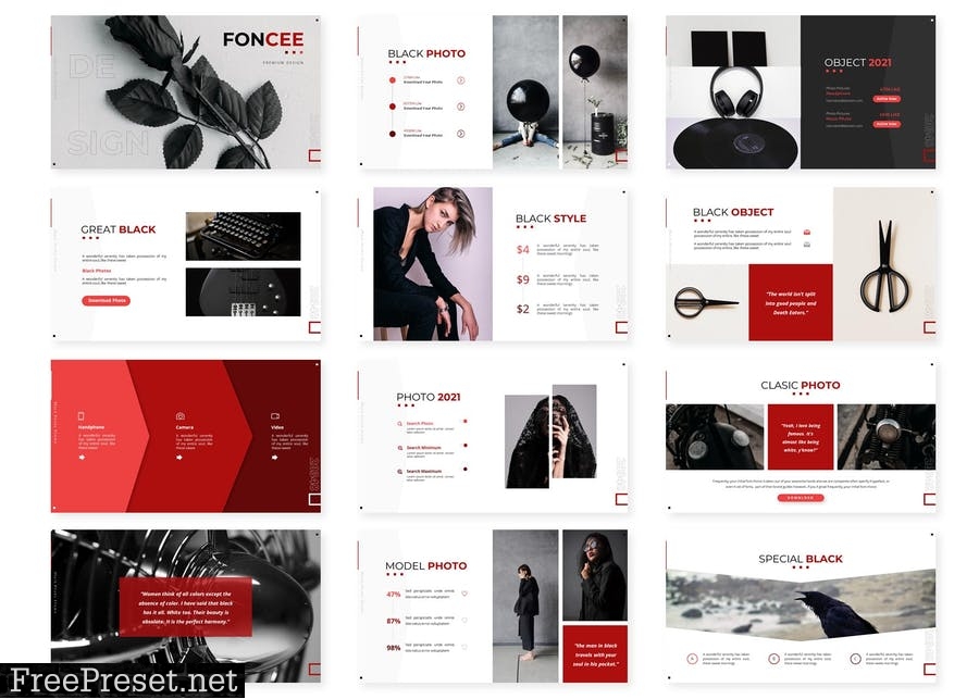 Foncee - Presentation Template VF4SMEE