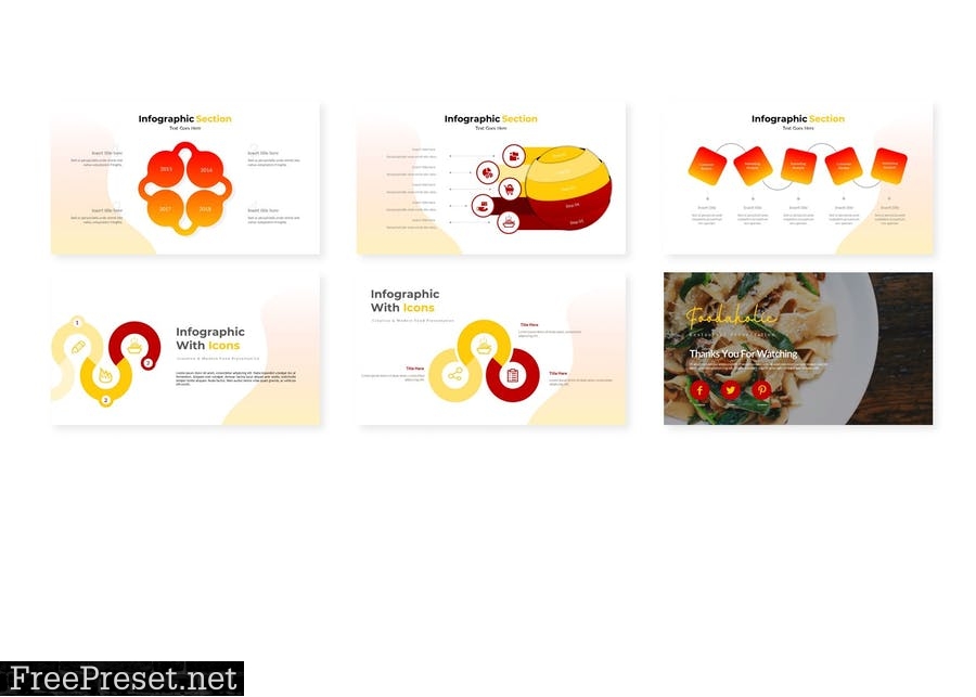 Foodaholic - Google Slides Template XZVL64