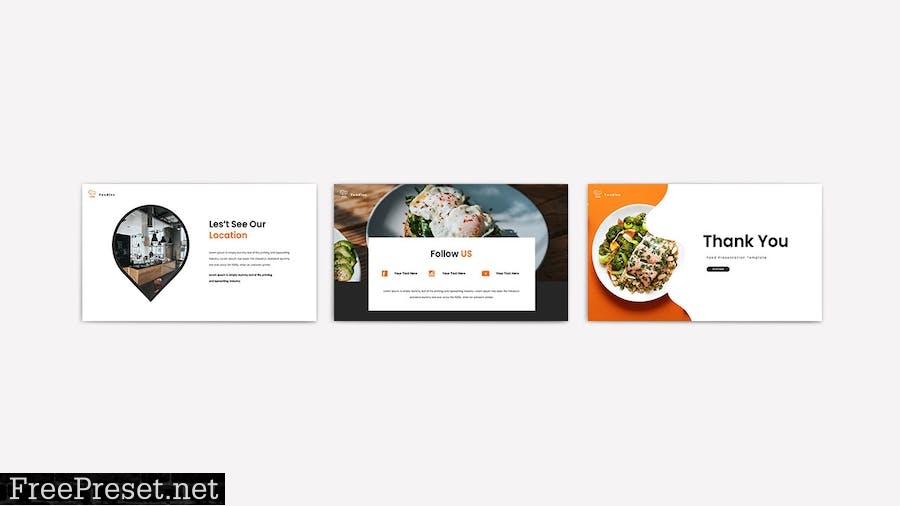 FOODIES - Powerpoint Template PFX73XV